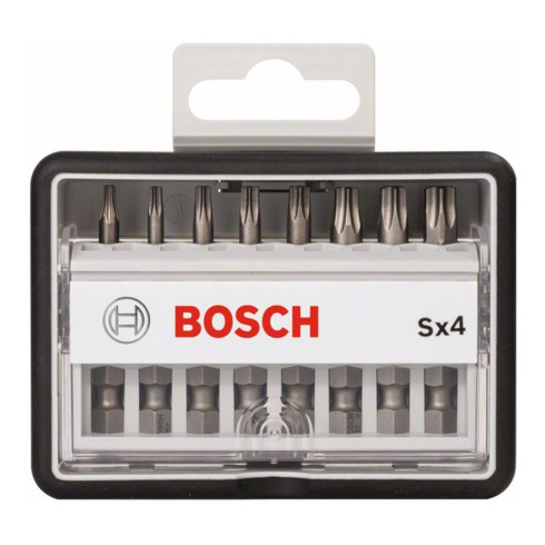 Bosch Schrauberbit-Set Robust Line Sx Extra-Hart 8-teilig 49 mm Torx
