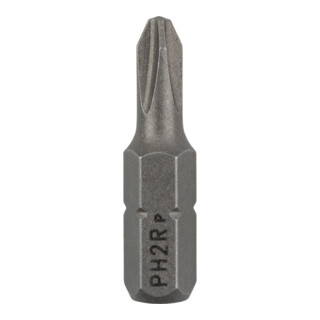Bosch schroevendraaier bit extra hard Gereduceerd PH2R 25 mm