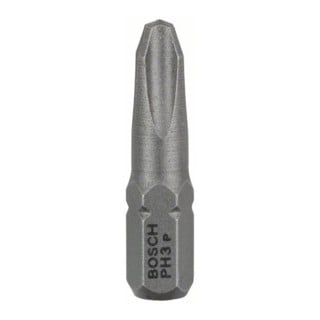 Bosch kruiskop bit, L25 mm, 1/4" aandrijving, set van 3