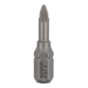 Bosch Pozidriv bit, L25 mm, 1/4" aandrijving, extra hard, set van 10-1