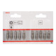 Bosch Pozidriv bit, L25 mm, 1/4" aandrijving, extra hard, set van 10-2