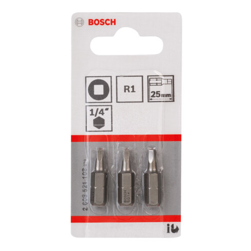 Bosch schroevendraaier bit extra-hard, R1, 25 mm