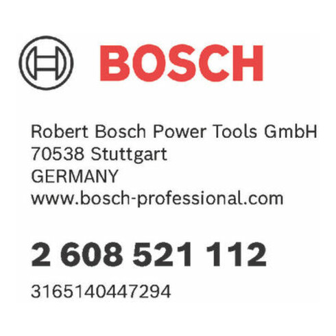 Bosch schroevendraaier bit extra-hard, R2, 25 mm