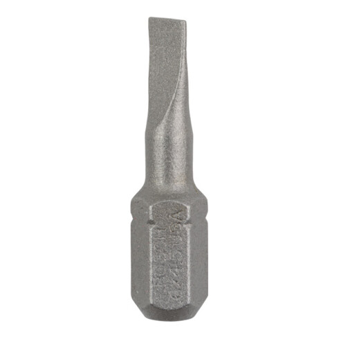 Bosch schroevendraaier bit extra-hard, S 0,6 x 4,5, 25 mm