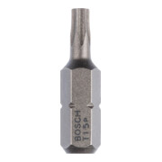 Bosch Torx bit, L25 mm, 1/4" aandrijving, extra hard, set van 10