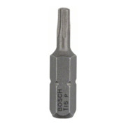 Bosch Torx bit, L25 mm, 1/4" aandrijving, extra hard, set van 3