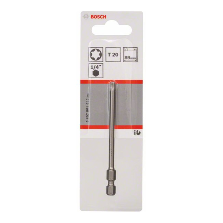 Bosch schroevendraaier bit extra hard T20 89 mm