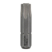 Bosch Torx bit, L25 mm, 1/4" aandrijving, extra hard, set van 3