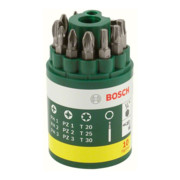 Bosch schroevendraaier bitset, 10 stuks, Torx inbegrepen