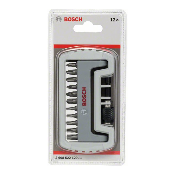 Bosch schroevendraaier bitset extra hard 11 stuks PH PZ T, 25 mm bithouder