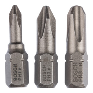 Bosch schroevendraaier bit set extra hard Phillips