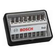 Bosch schroevendraaier bitset Robust Line Sx extra hard 8 stuks 49 mm PZ