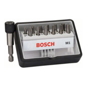 Bosch schroevendraaierbitset Robust Line M extra-hard 12 + 1-delig 25 mm PH PZ Torx