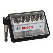 Bosch schroevendraaierbitset Robust Line M extra-hard 12+1-delig 25 mm PH PZ TX LS
