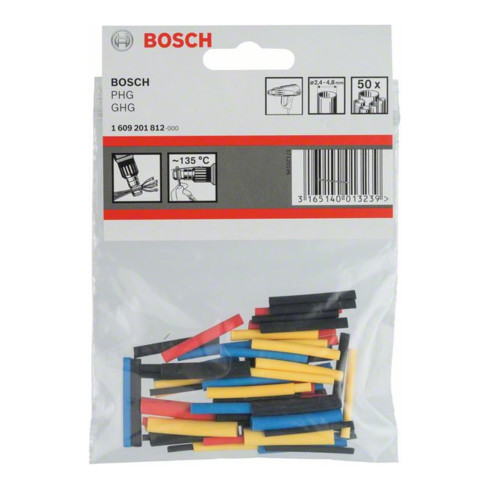 Bosch Schrumpfschlauch für Bosch-Heißluftgebläse 1,6 - 4,8 mm