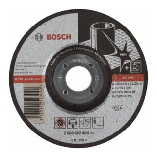 Bosch Schruppscheibe gekröpft Expert for Inox AS 30 S INOX BF
