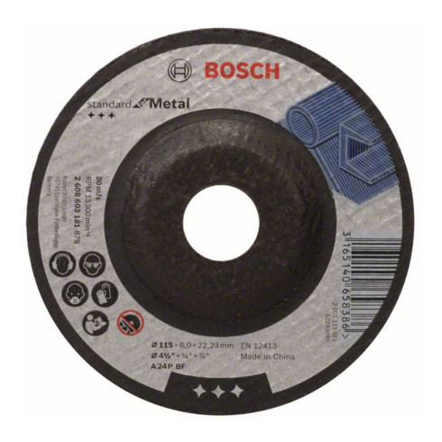 Bosch Schruppscheibe gekröpft Standard for Metal A 24 P BF