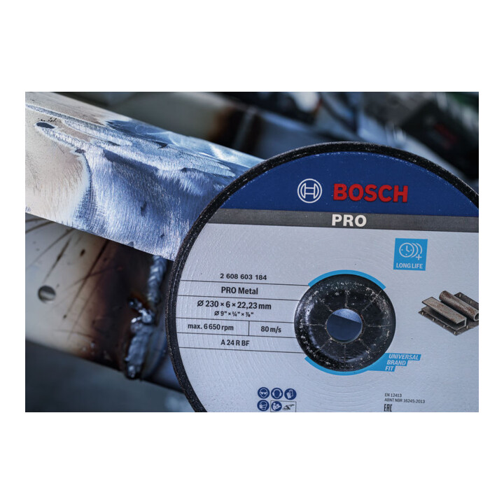 Bosch Schruppscheibe Standard for Metal, Durchmesser 180 mm
