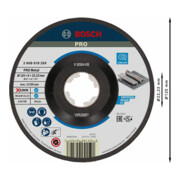 Bosch X-LOCK Schruppscheibe Expert for Metal A 30 T BF gekröpft-2