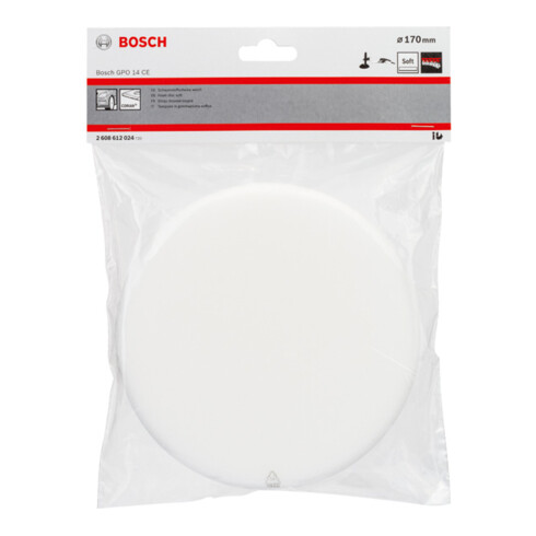 Bosch schuimschijf 170 mm