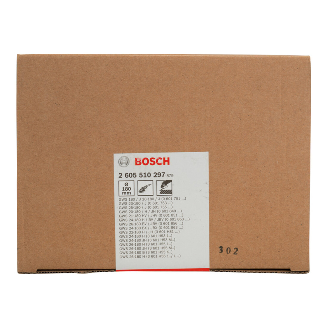 Bosch Schutzhaube 180 mm mit Codierung