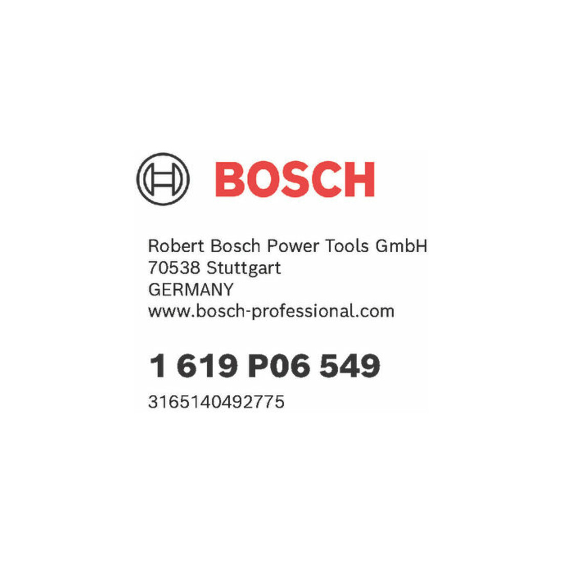 Bosch Schutzhaube mit Deckblech 100 mm