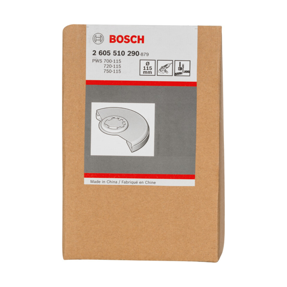 Bosch Schutzhaube mit Deckblech 115 mm passend zu PWS 700-115