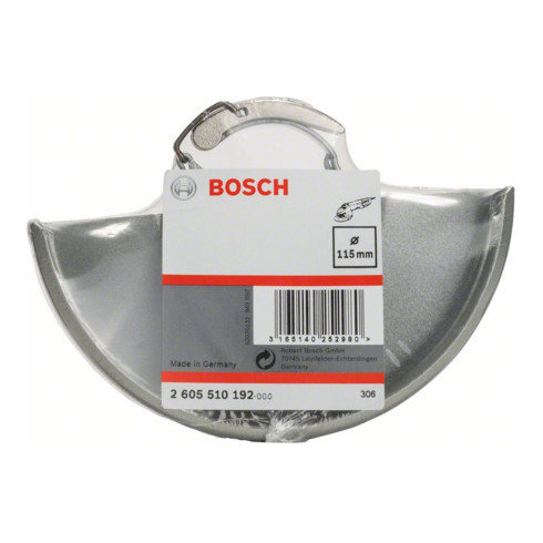 Bosch Schutzhaube ohne Deckblech 115 mm mit Codierung Schnellspannung