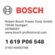 Bosch Schutzhaube ohne Deckblech 125 mm Schraubverschluss mit Codierung-4