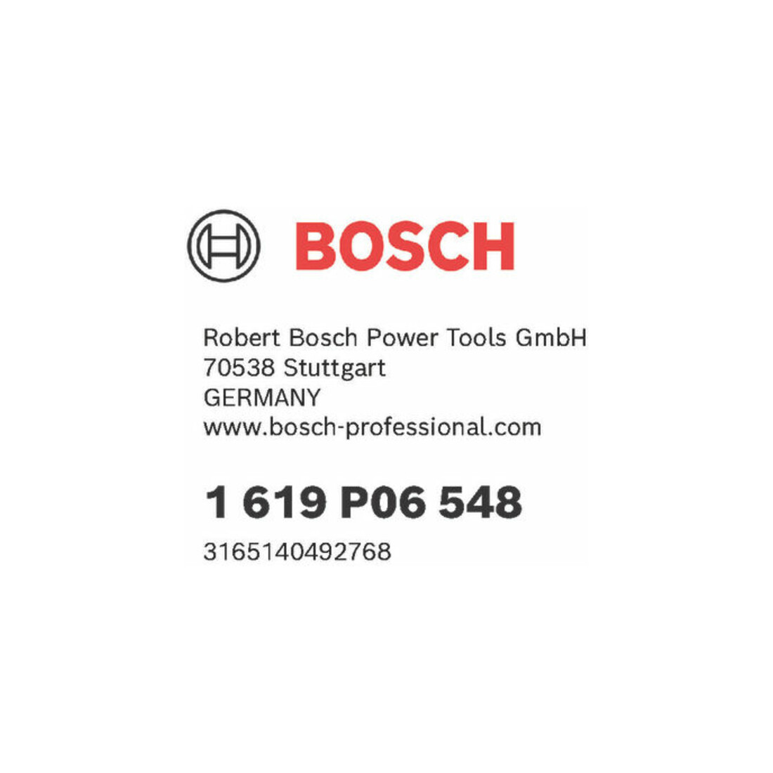 Bosch Schutzhaube ohne Deckblech 125 mm Schraubverschluss mit Codierung