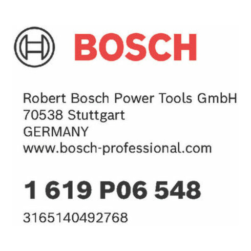 Bosch Schutzhaube ohne Deckblech 125 mm Schraubverschluss mit Codierung