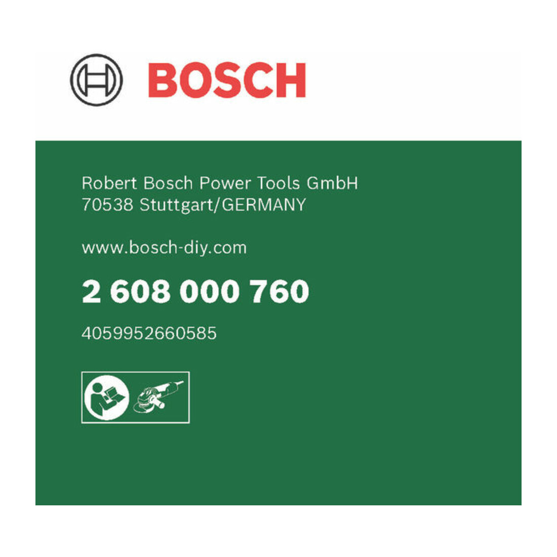 Bosch Schutzkombinationshaube zum Schneiden, aufsteckbarer Kunststoff, 115 mm