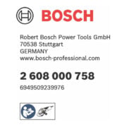 Bosch Schutzkombinationshaube zum Schneiden, zum Aufstecken, Kunststoff, 100 mm-5