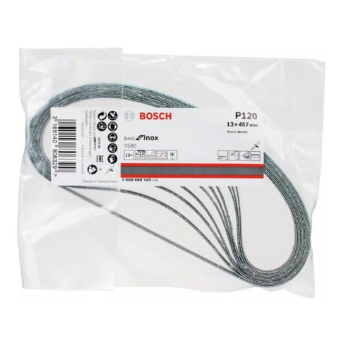 Bosch schuurband Y580 Best for Inox 13 x 457 mm 120