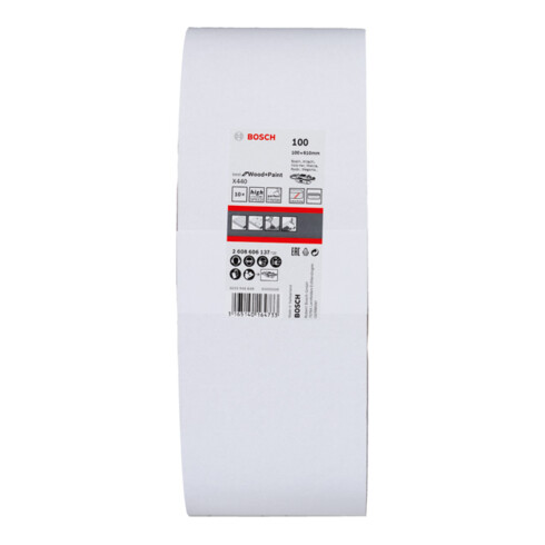 Bosch schuurbandenset X440 Best for Wood and Paint 100 x 610 mm 100