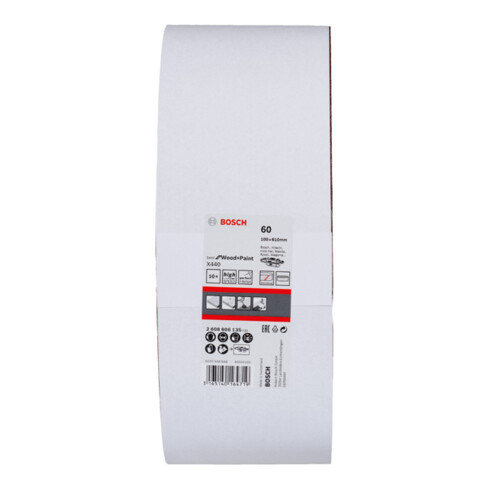 Bosch schuurbandenset X440 Best for Wood and Paint 100 x 610 mm 60