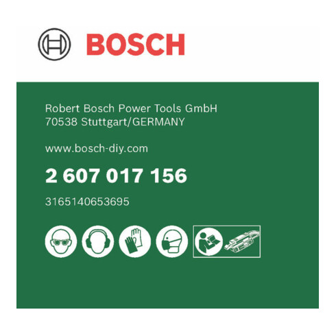 Bosch schuurbandset voor B&D, 9 stuks, 75 x 457 mm, korrel 60, 80, 100