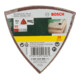 Bosch schuurbladen-set voor delta-schuurmachine, 93 mm, 60-3