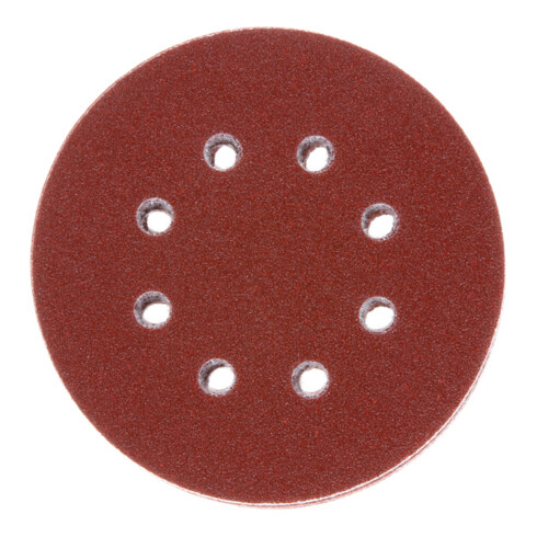 Bosch schuurbladen-set voor excentrische schuurmachines, 125 mm, 80 - 240