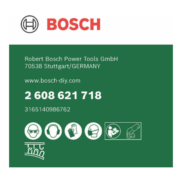 Bosch schuurbladset M480 voor EasyCurvSander 12, 40mm, G 80/180/320