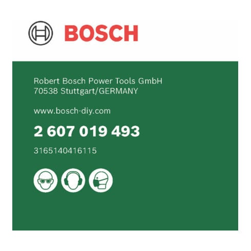 Bosch schuurbladset voor excenterschuurmachines, ongeperforeerd, 125 mm
