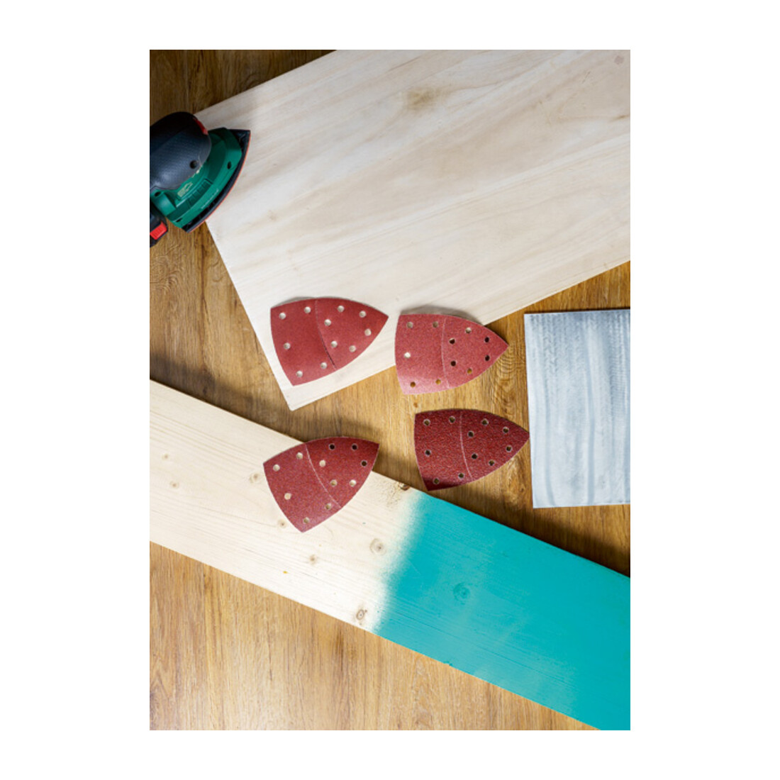 Bosch schuurbladset voor multi-schuurmachine, 25-delig, 11 gaten, 102 x 62 mm