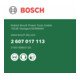 Bosch schuurbladset voor multischuurmachines, 25 stuks, 10 x 80, 10 x 120, 5 x 180-4