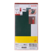 Bosch schuurbladset voor vlakschuurmachine, 8 gaten, 93 x 185 mm, 40-120-2
