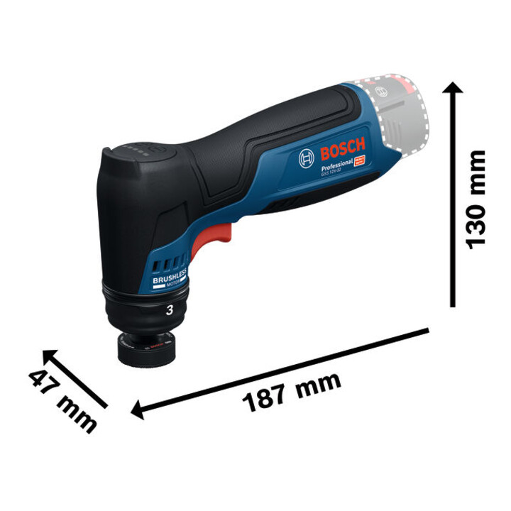 Bosch Schuurmachine GSS 12V-32 12V 32mm
