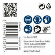 Bosch schuurnet M480 Best for Wood and Paint 115 x 230 mm 180-4