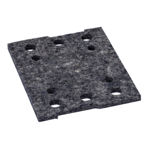 Bosch schuurplateau 110 x 100 mm met vilt