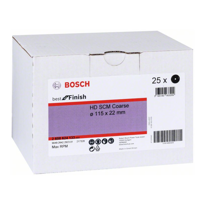 Bosch schuurvlies SCM grof 115 mm