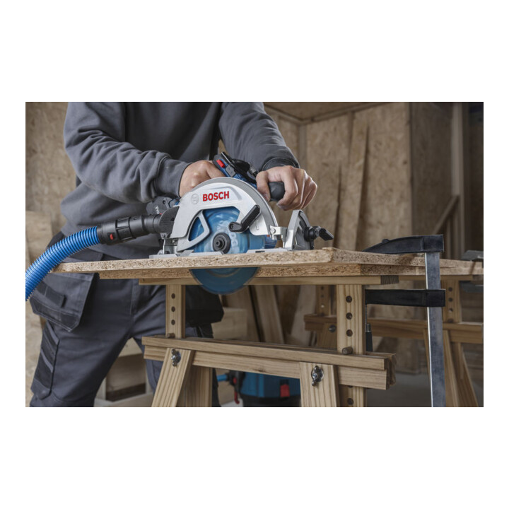 Bosch Scie circulaire sans fil GKS 18V-68-2 dans L-BOXX