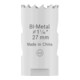 Bosch Scie-cloche multi-matériaux avec filetage, 27 × 40 mm